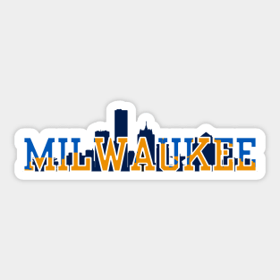 Milwaukee Skyline Sticker